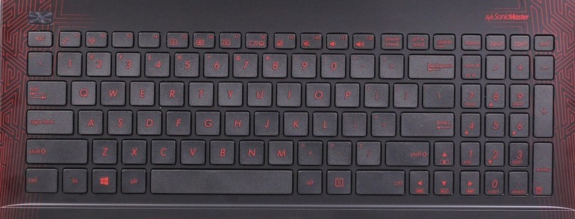 华硕15.6寸飞行堡垒旗舰版fx-pro 典藏版fx-plus fx50vx 键盘贴膜