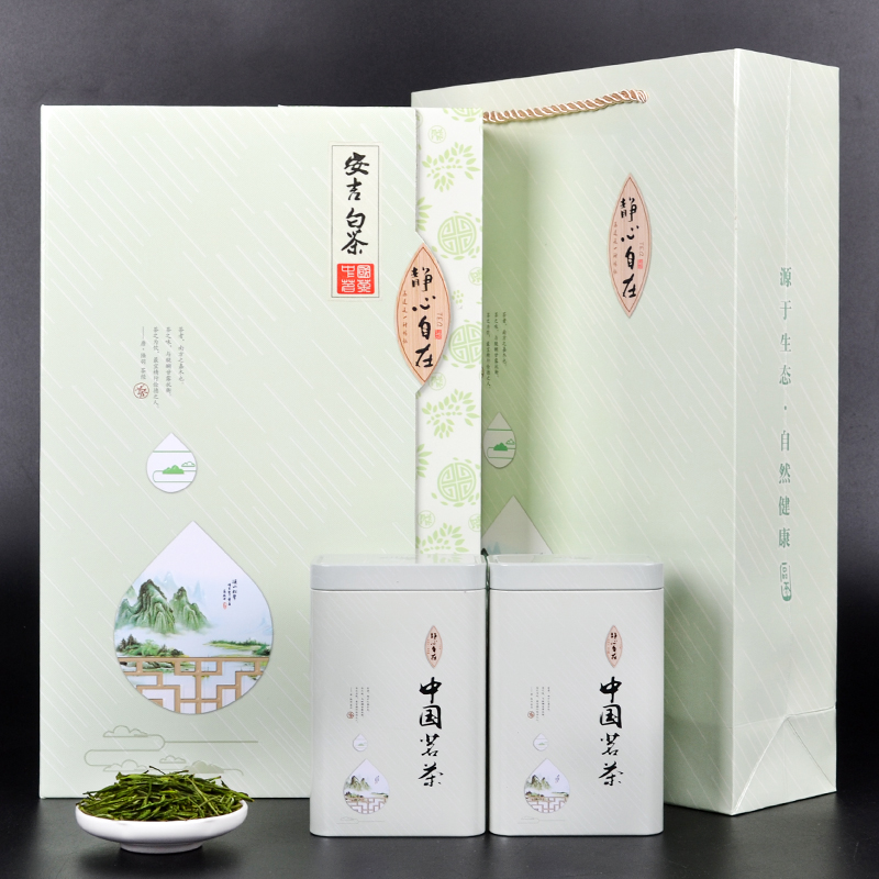 2016新茶正宗浙江安吉白茶礼盒装 雨前一级茶叶春茶 珍稀白茶绿茶