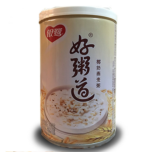 银鹭好粥道黑米紫薯红豆玉米燕麦八宝粥 速食粥280g12罐整箱拼装