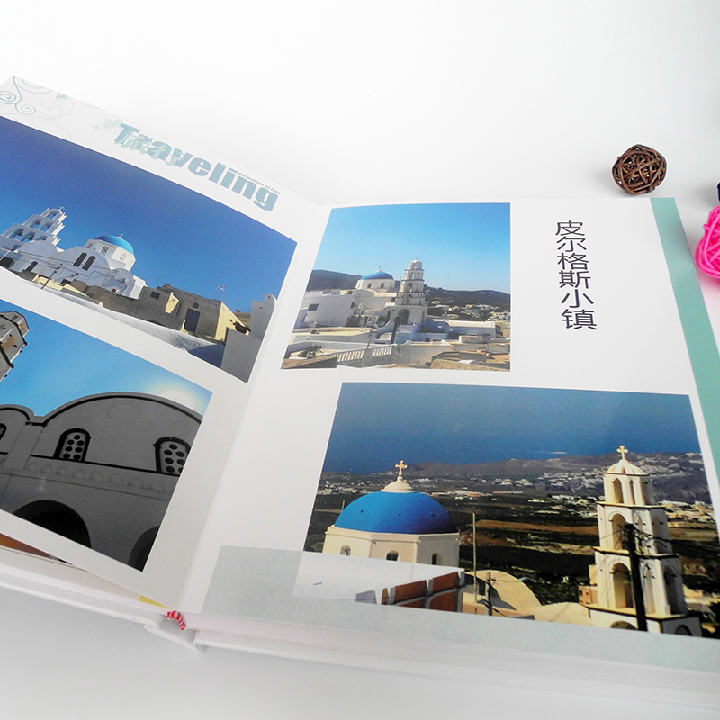 精装12寸硬壳相册制作旅行相册定制diy照片书情侣旅游纪念册影集