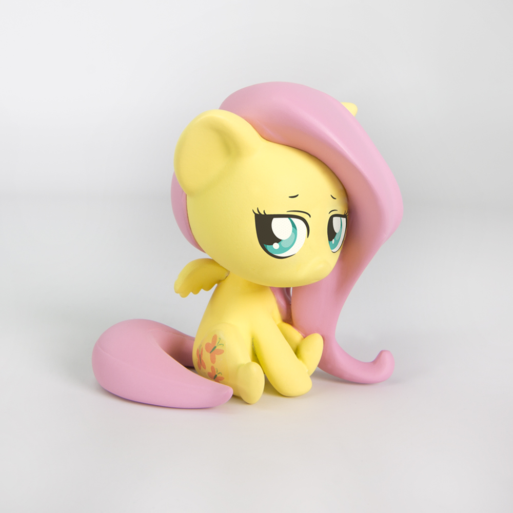 p76现货mlp chibi vinyl series2小马宝莉手办welovefine送陈列盒