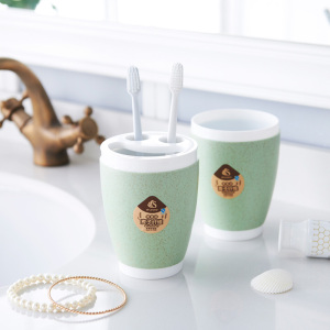 康丰创意小麦秸秆漱口杯