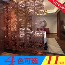 中式屏风隔断简约现代客厅卧室折屏移动守酒练绺舳闲关雕花门厅