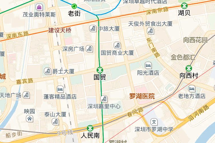 深圳市罗湖区高清地图定制 快递公司办公室学校书房地理装饰画芯