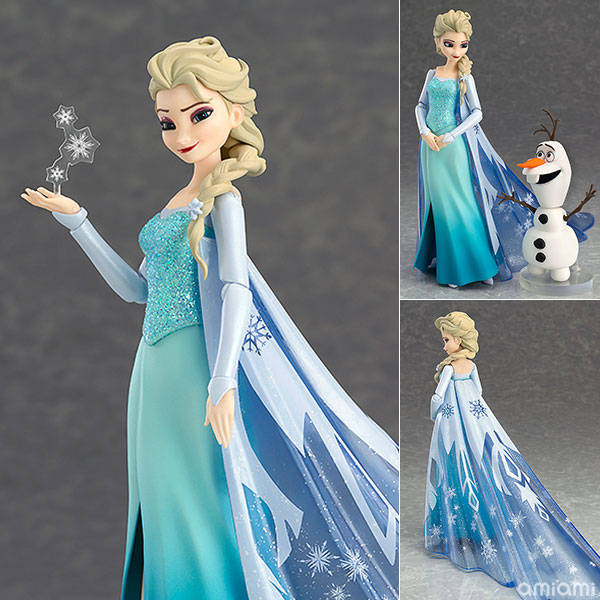 gsc figma frozen/冰雪奇缘 艾莎 elsa 可动手办 日版