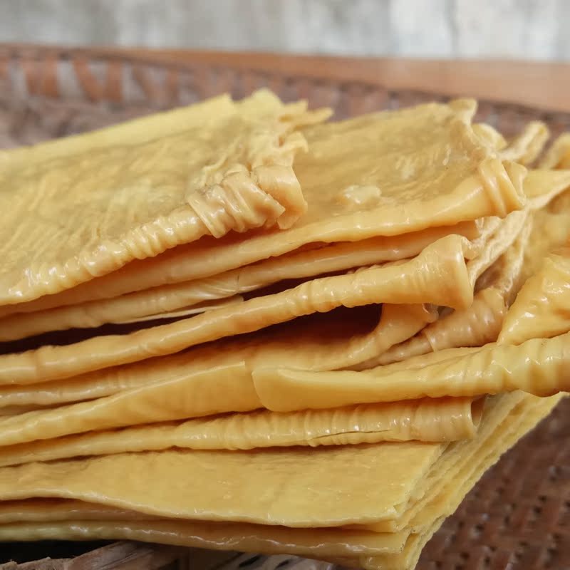 豆腐皮 干货 纯天然 腐竹 豆油皮 豆制品 火锅 凉拌 石屏豆皮500g-1折抢购-上哪抢网