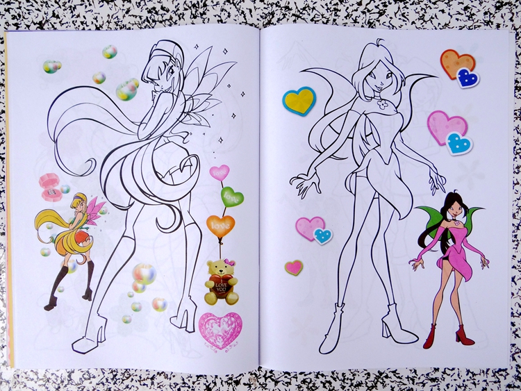 舞女涂色3-6-8岁宝宝画画本公主填色绘画早教儿童魔法俏佳人