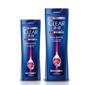 清扬男士去屑洗发水400ml+160ml
