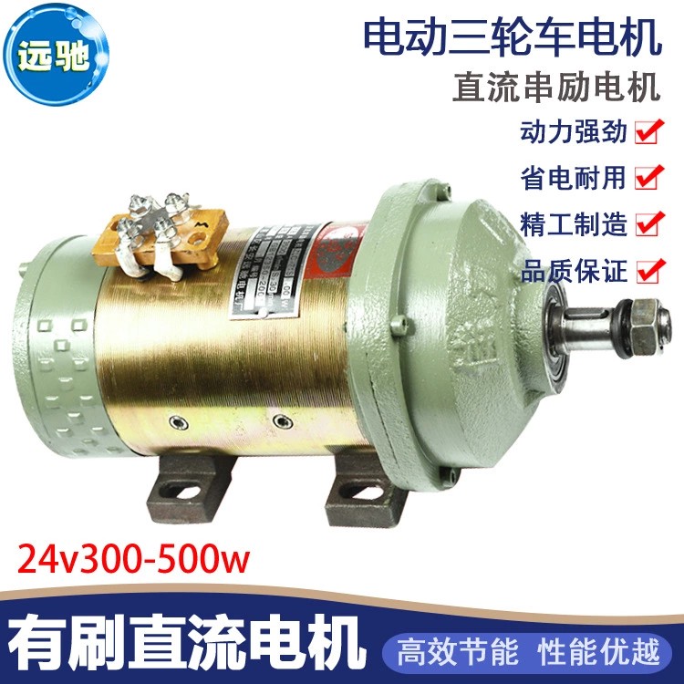 电动车电动机60v1000w直流串励电机远驰电机厂三轮车有刷电机马达