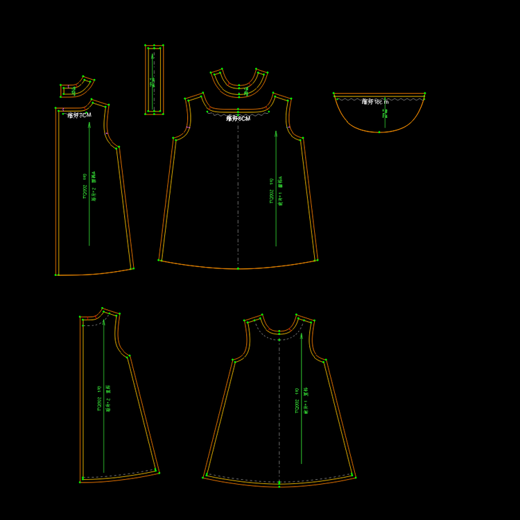 diyͯװȹư װü1:1ͼֽʵ Ůͯȹtq002