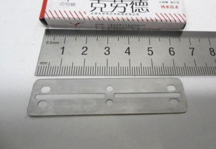克劳德77刀片老式刮胡剃须刀片修眉削发剃头刀架双面刀片100片装