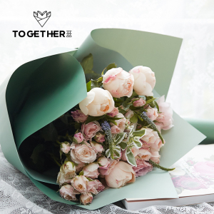 双色系列韩国进口花束包装纸