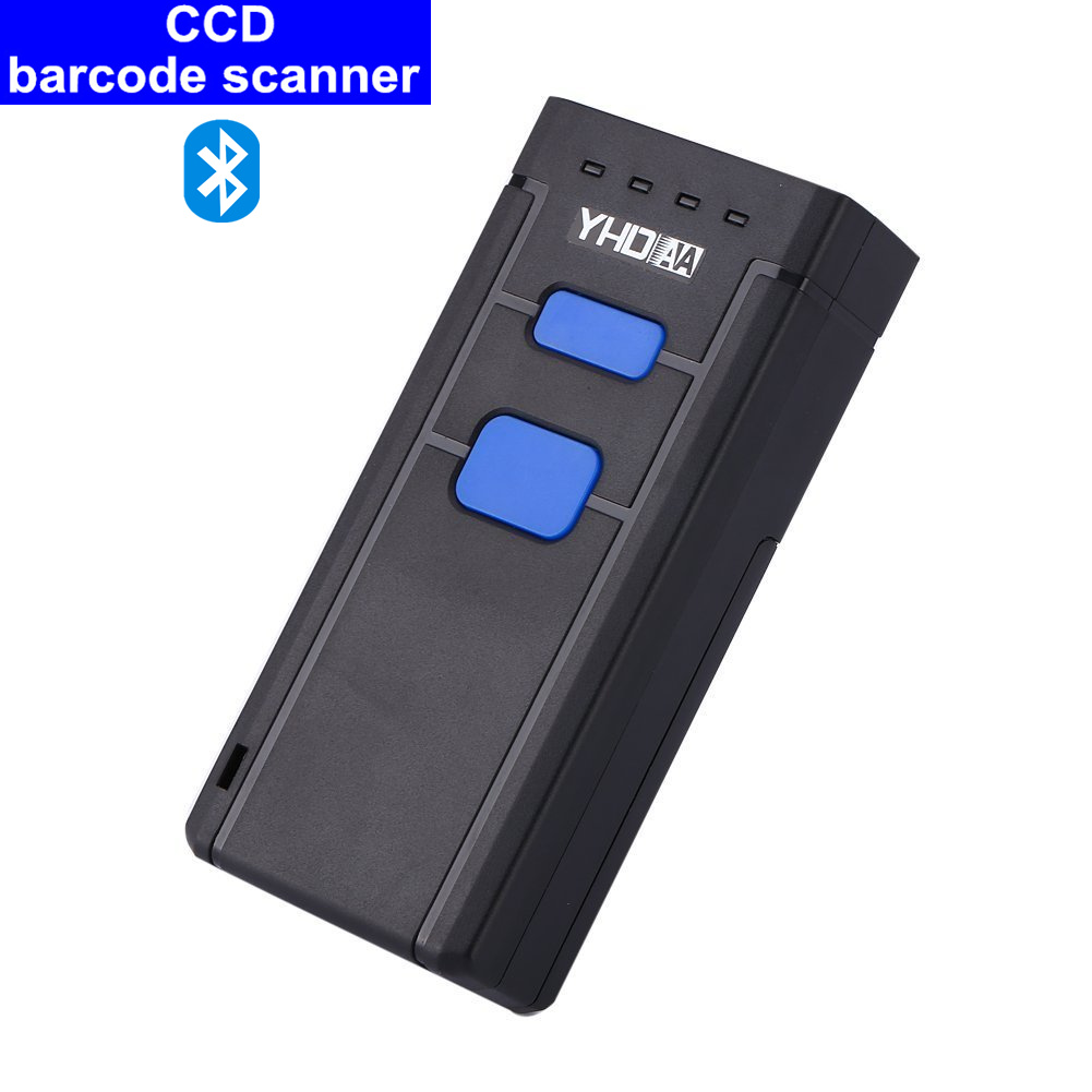 迷你红光CCD无线蓝牙条码扫描枪器码手机屏