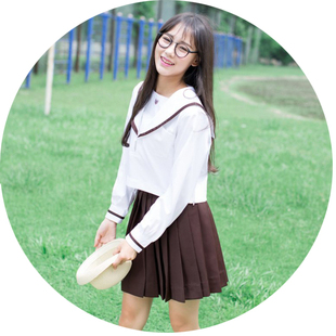 制服 独家高端定制日系拼接领一本关西襟水手服学生制服 高端jk制服