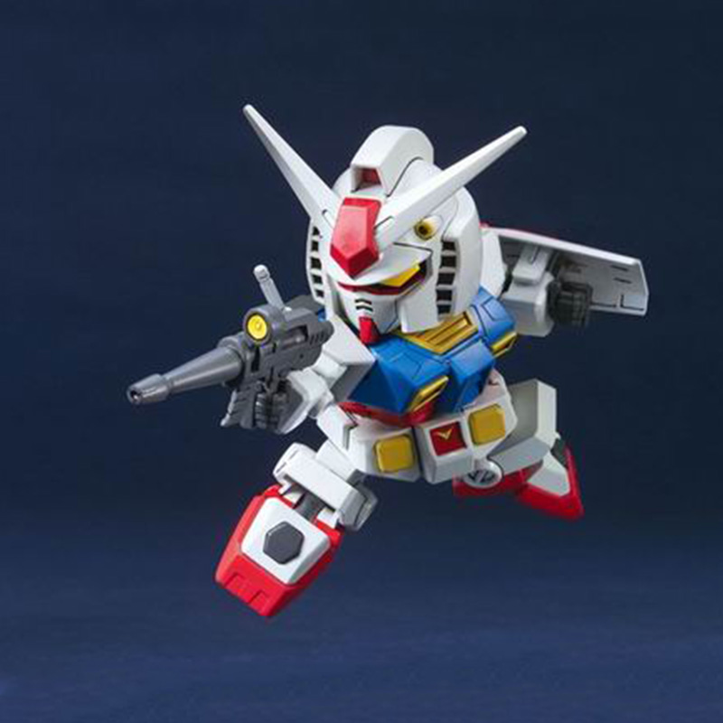 高达模型bb战士329 sd q版gundam rx-78-2元祖敢达 30周年版