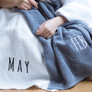 纯棉柔软吸水男大浴巾