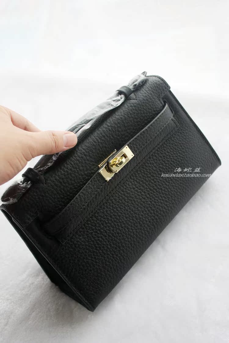 epsom凯莉牛皮手拿包 kelly22cm mini手掌纹手包 迷你小包包女包