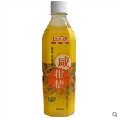 6月 5瓶 包邮 清热饮17年新品 多省香港品牌鸿福堂咸柑桔500ml