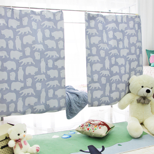 小白熊大学生宿舍遮光床帘