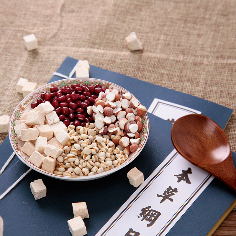 食味草祛粥湿气粥 养生四宝粥 芡实薏米赤小豆茯苓原料搭配600克