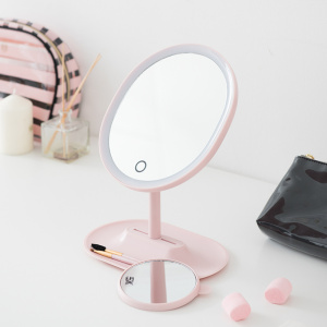 指触LED子母化妆镜