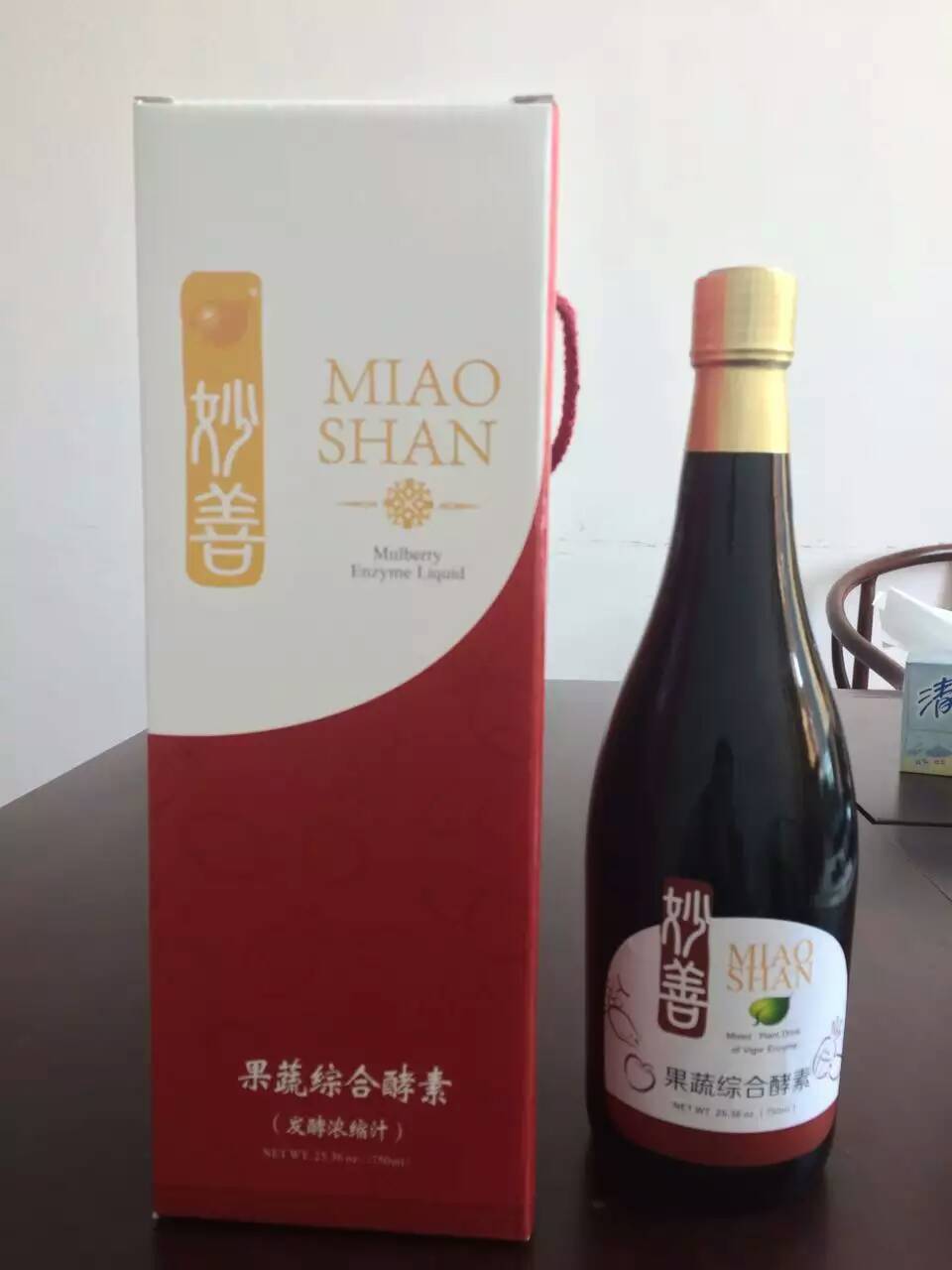 正品妙善果蔬综合酵素发酵浓缩汁活菌型原液孝素辟谷专用