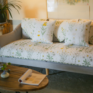 美式全棉布艺沙发垫