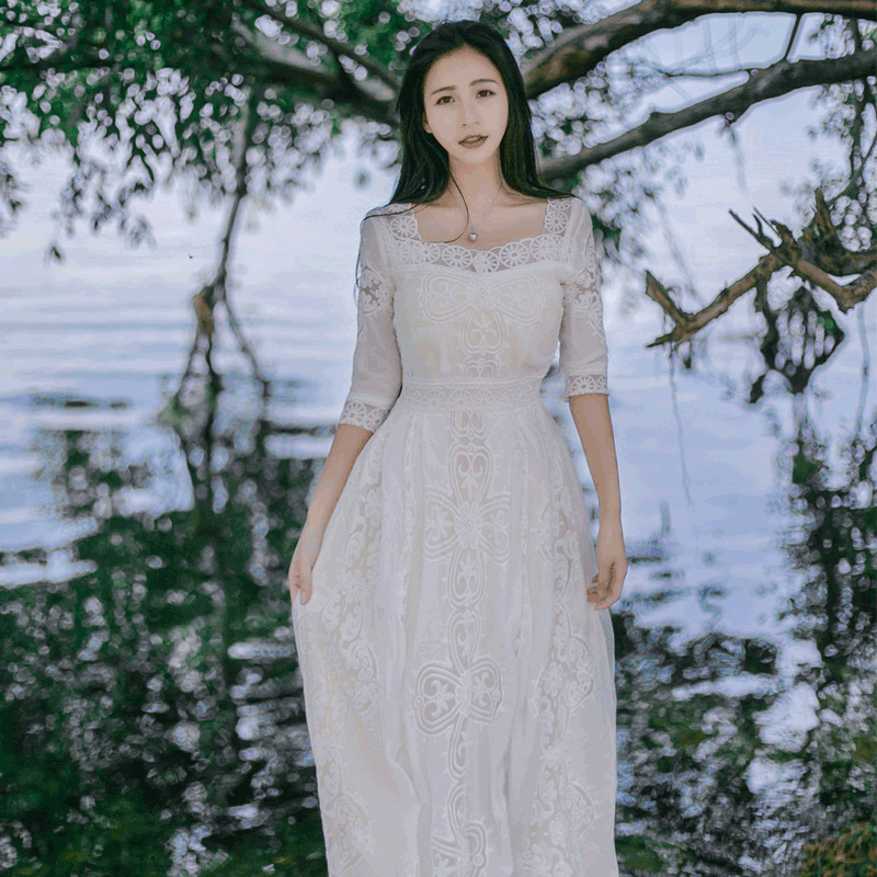 礼服 连衣裙 裙 800_800 gif 动态图 动图