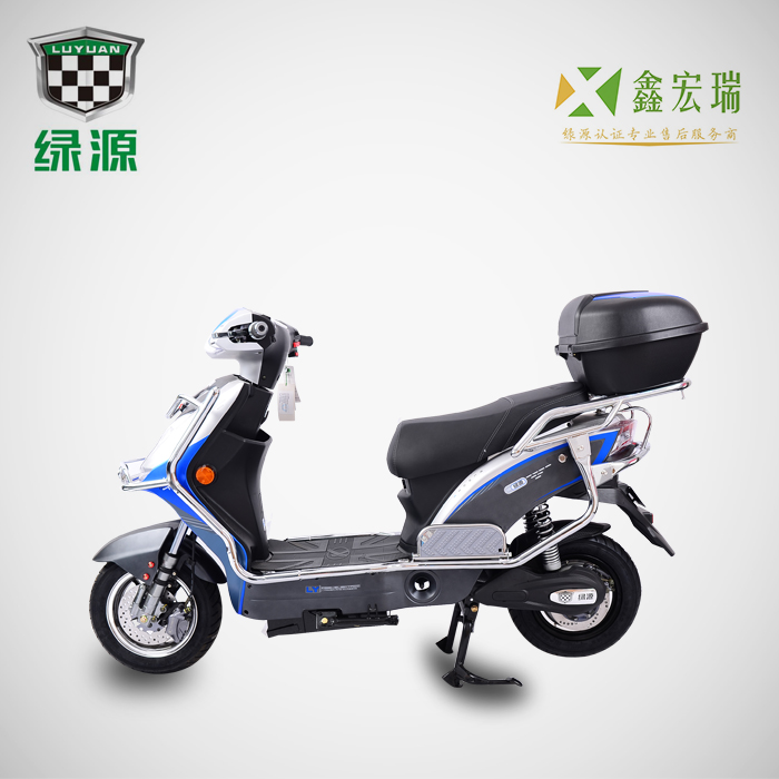 绿源电动车电瓶车正品 qyd 续航专家前后碟刹真空胎 72v