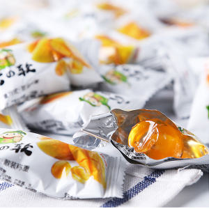 海南特产 品香园芒果夹心软糖180克*3袋 糖果