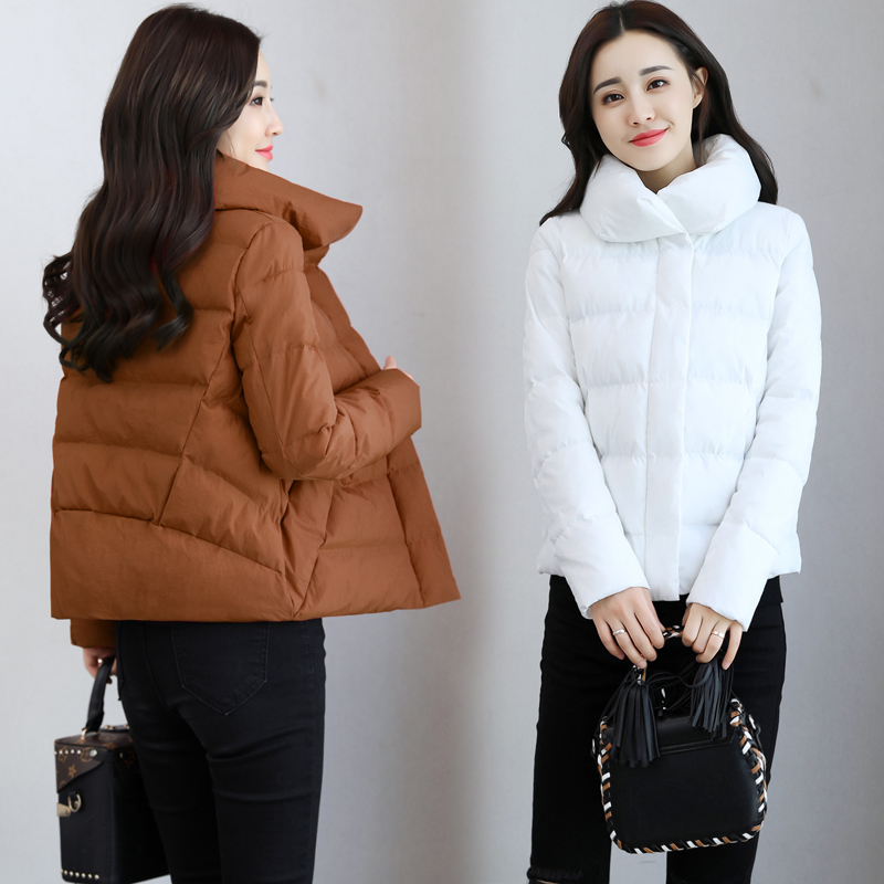 华哥弟情冬季棉衣短款棉服棉袄冬装女装韩版羽绒外套修身加厚冬装