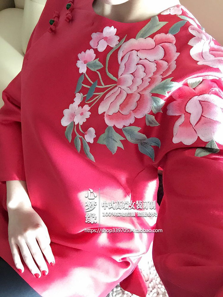 正品[中式结婚礼服男女]中式旗袍结婚礼服评测