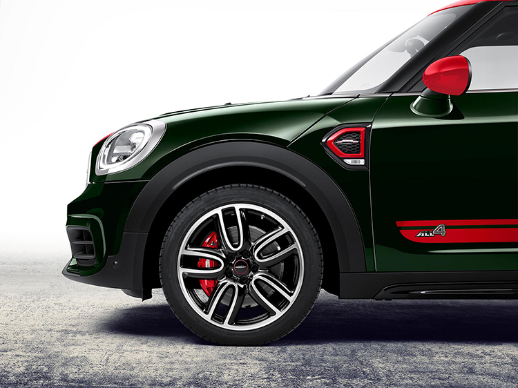 宝马迷你 mini cooper countryman f60 jcw 样式 边灯饰板 现货