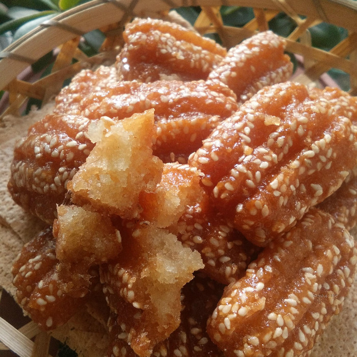 徐州特产蜜三刀传统手工糕点 蜜汁三刀 酥三刀现做大三刀子500克