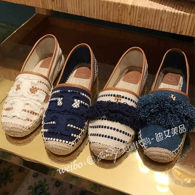 【8】美国现货直邮t*or*y b*ur*ch/tb 女士新款休闲渔夫鞋正价