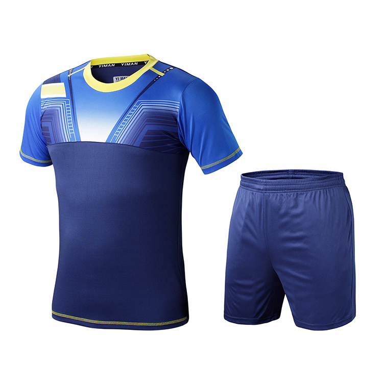 sportswear blank soccer jersey suit youth training football