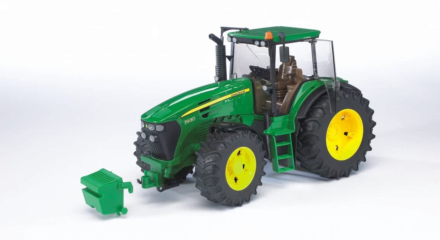 德国代购bruder约翰迪尔johndeere7930大型拖拉机车模型强鹿