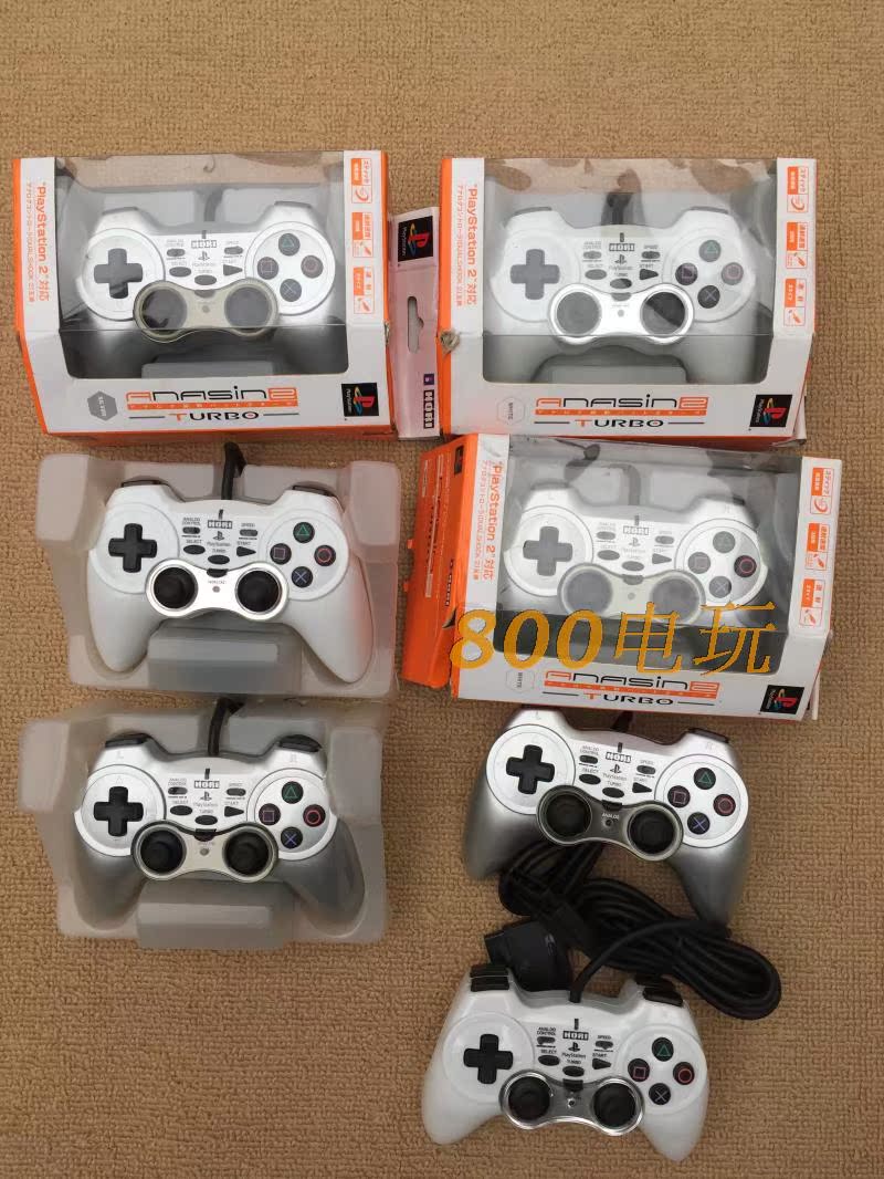 ps2原装hori 双震动手柄 hori游戏手柄 ps1 ps2通用 成色好