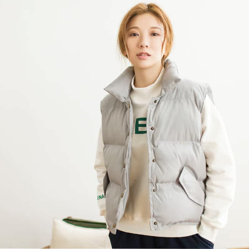 正品[羽绒服马甲女款]鸭鸭羽绒服女款马甲评测