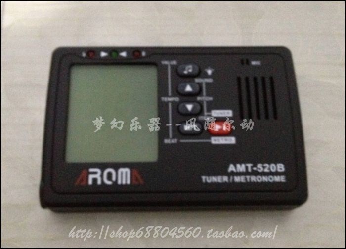 阿诺玛 aroma amt-520b 三合一 电子节拍器,校音器,定音器