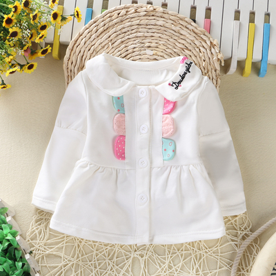 2016春季新款男女童全棉外套宝宝开衫中小童