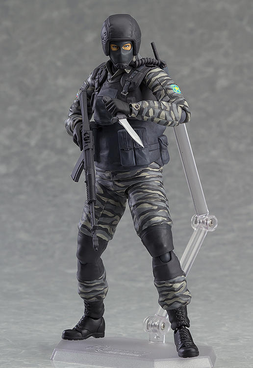 新款 包邮 figma298士兵 合金装备2 自由之子 兵人 看守兵 手办