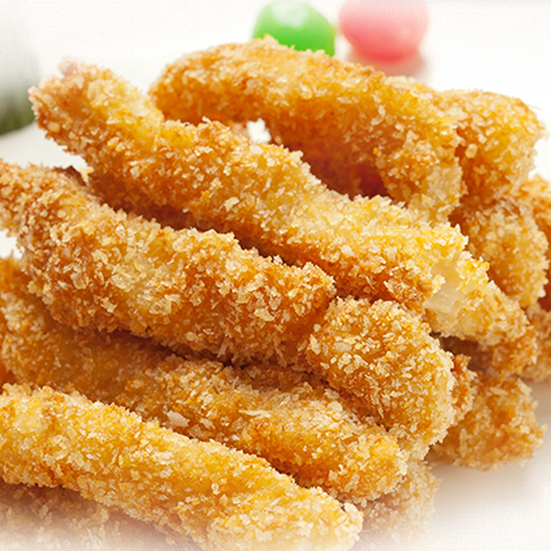 香嫩无骨鸡柳kfc炸鸡台湾鸡柳鸡排店小吃半成品1000g