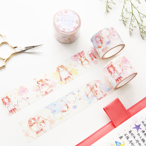 日记装饰贴手绘萌宠胶带