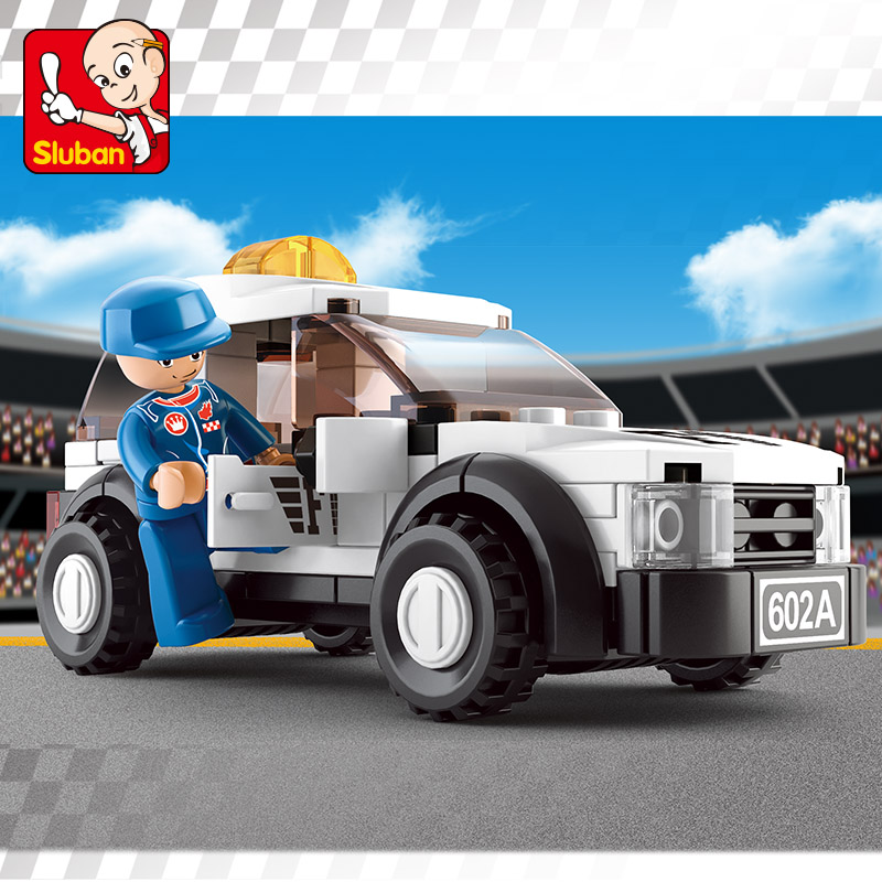 高积木拼装玩具车评测 乐高积木消防车视频图