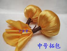 优质扑子 石碑 5cm 边款 中号拓包 棉花内芯 圆底墨扑 拓片工具