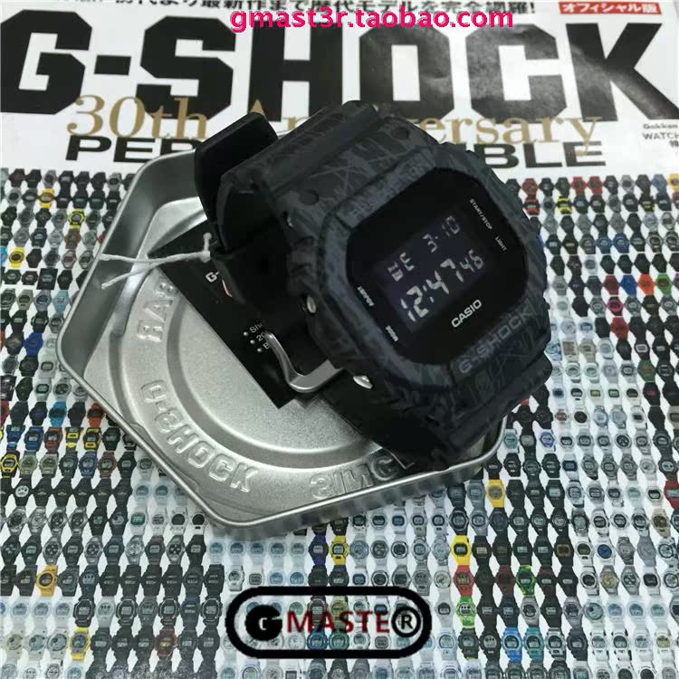 CASIO卡西欧G-SHOCK手表 DW-5600SL-1D