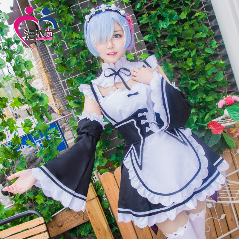 包邮从零开始的异世界生活蕾姆拉姆cos服装雷姆动漫女仆装cosplay