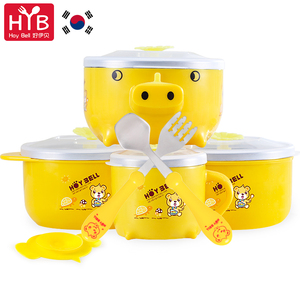 儿童不锈钢餐具套装