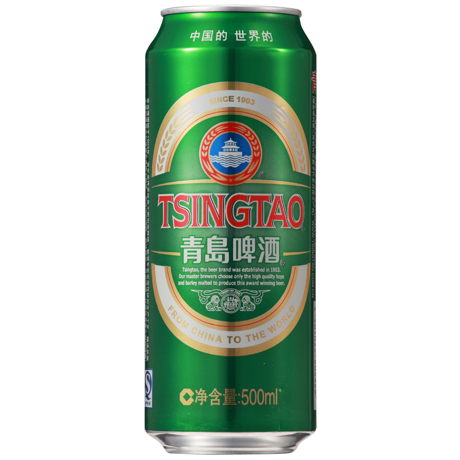 【天猫超市】青岛啤酒 经典易拉罐500ml*12听 青岛整箱装喜庆贺